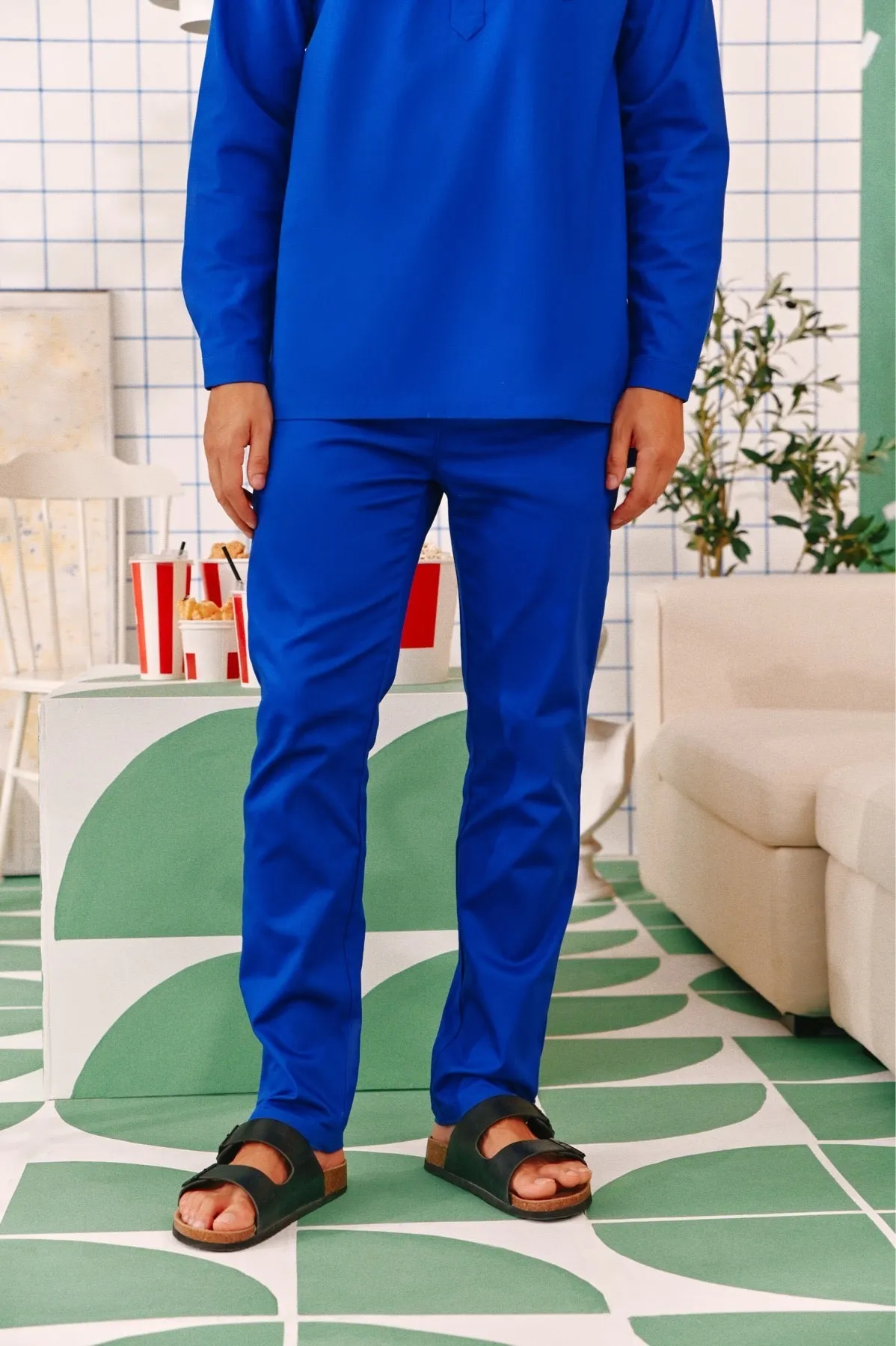 The Perfect Men Slim Fit Pants - Classic Blue