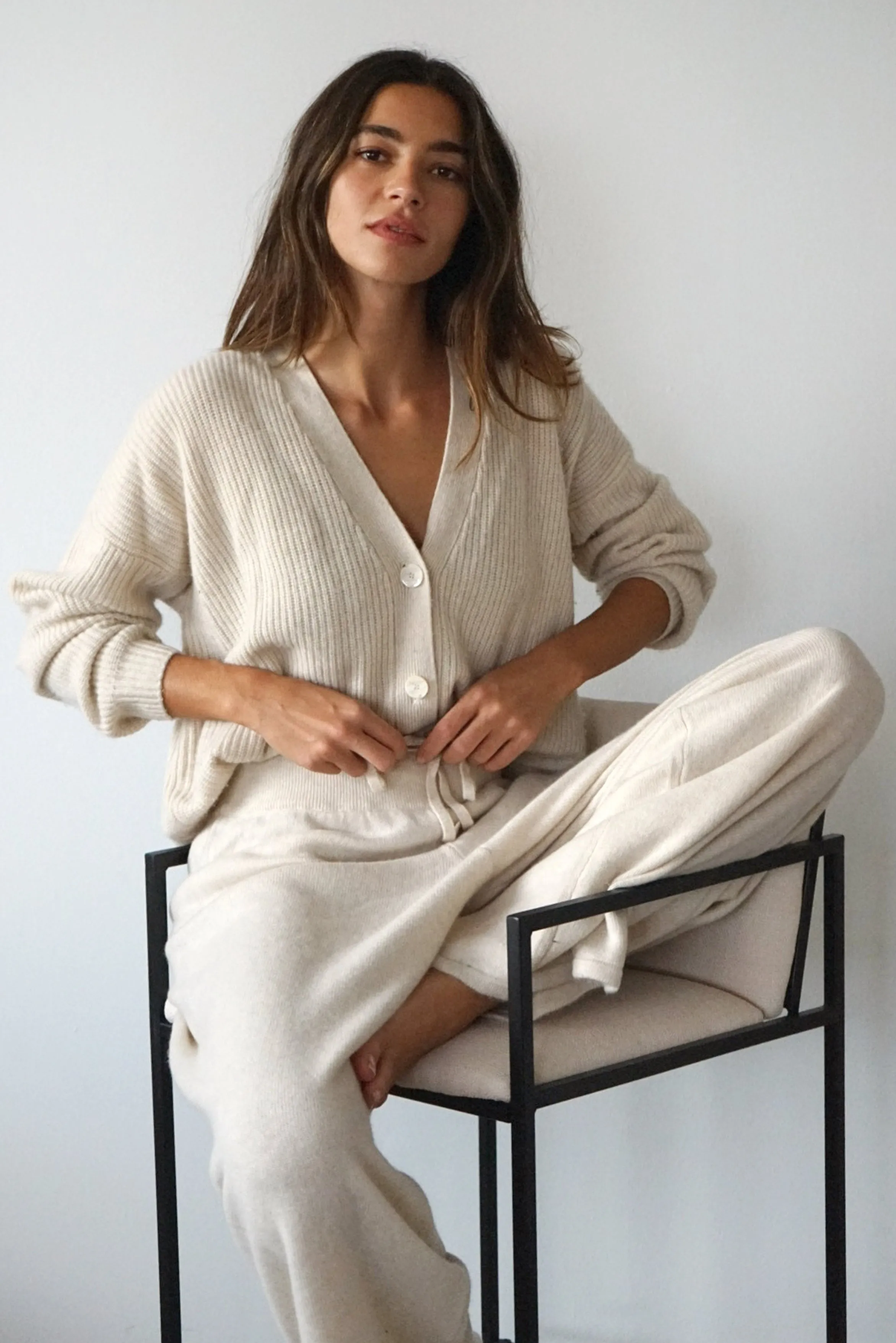 The Rocio Cashmere Pants // Moon