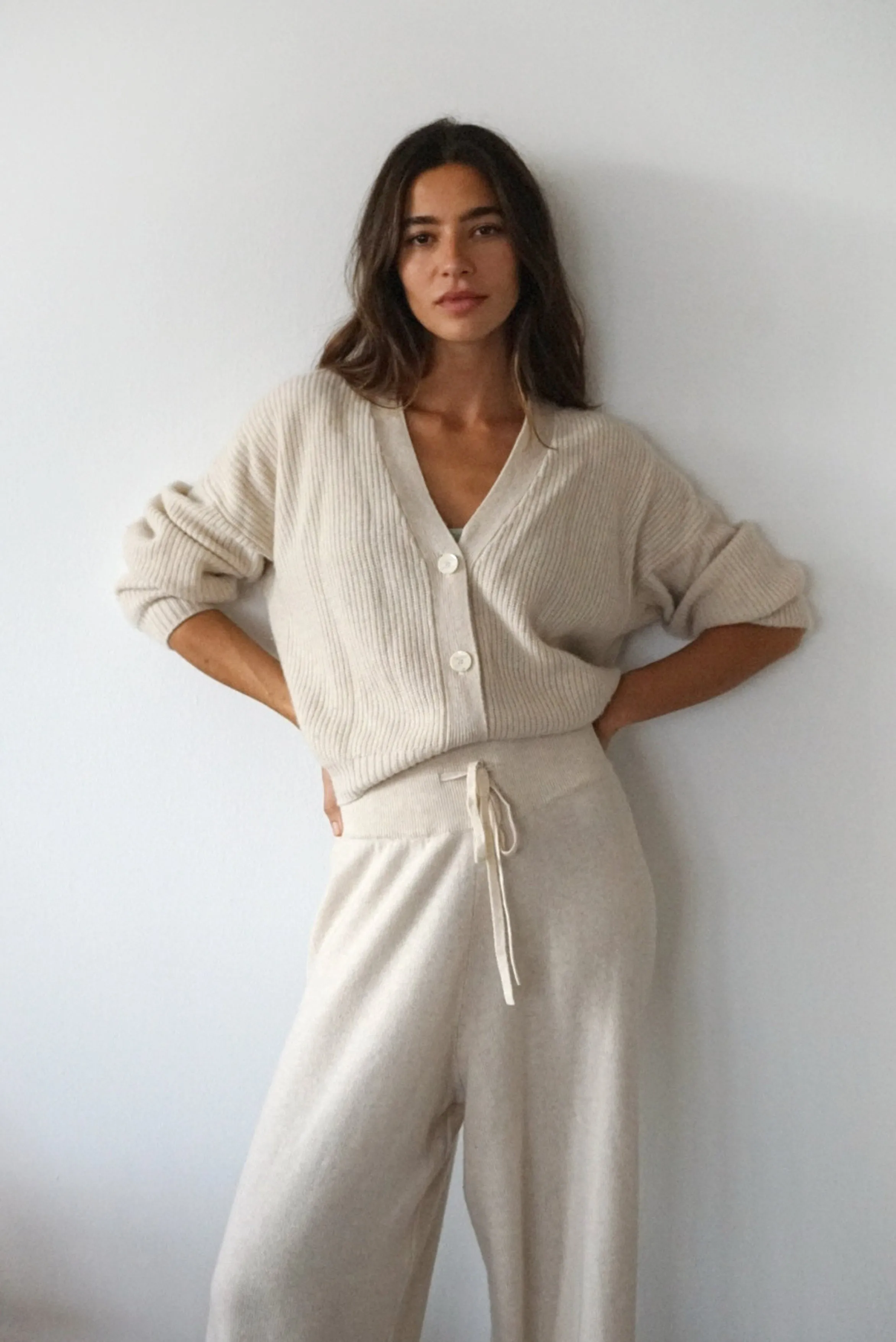 The Rocio Cashmere Pants // Moon