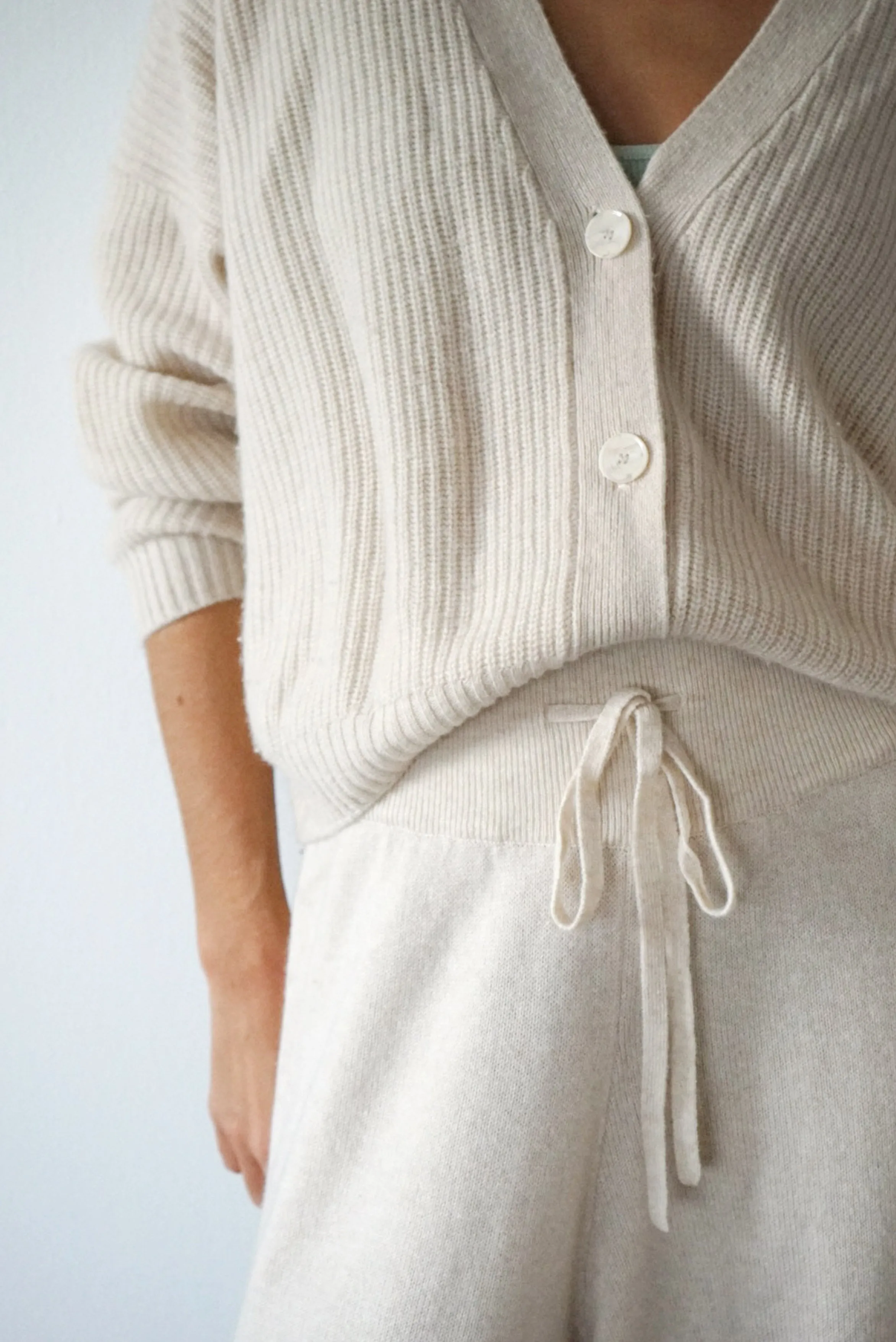 The Rocio Cashmere Pants // Moon