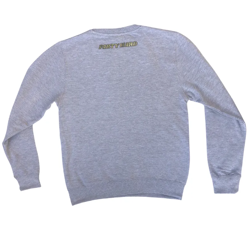 UNISEX SPARKLEBUTT JUMPER - GREY