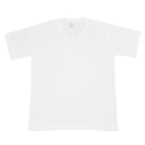 V Neck Inner Shirt ( M Short Sleeve White)