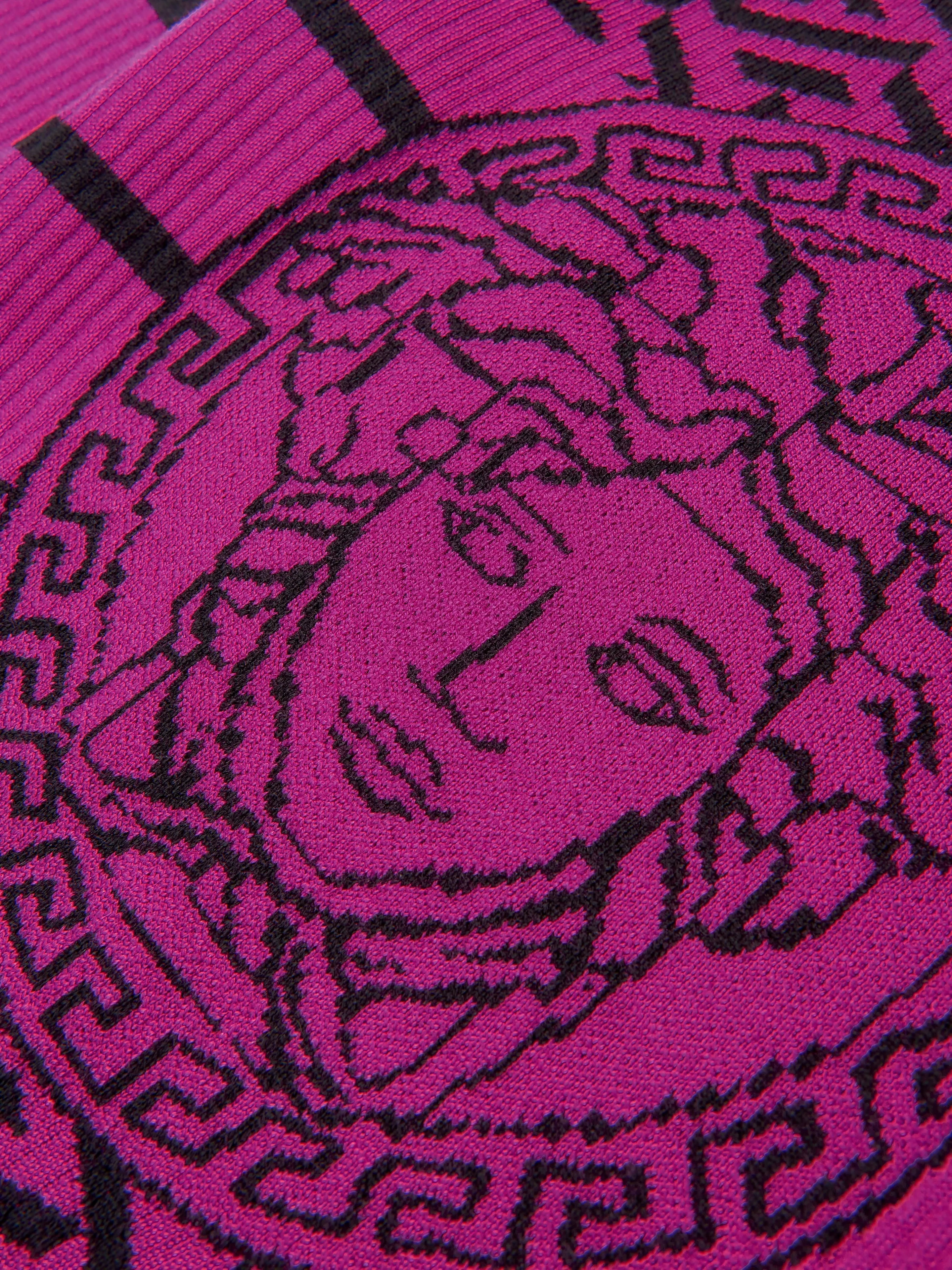 Versace Girls Wool Knitted Medusa Jumper