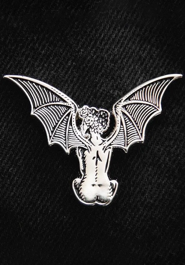 Winged Devil Woman | ENAMEL PIN