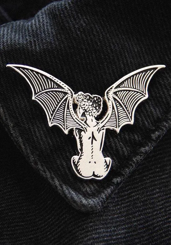 Winged Devil Woman | ENAMEL PIN