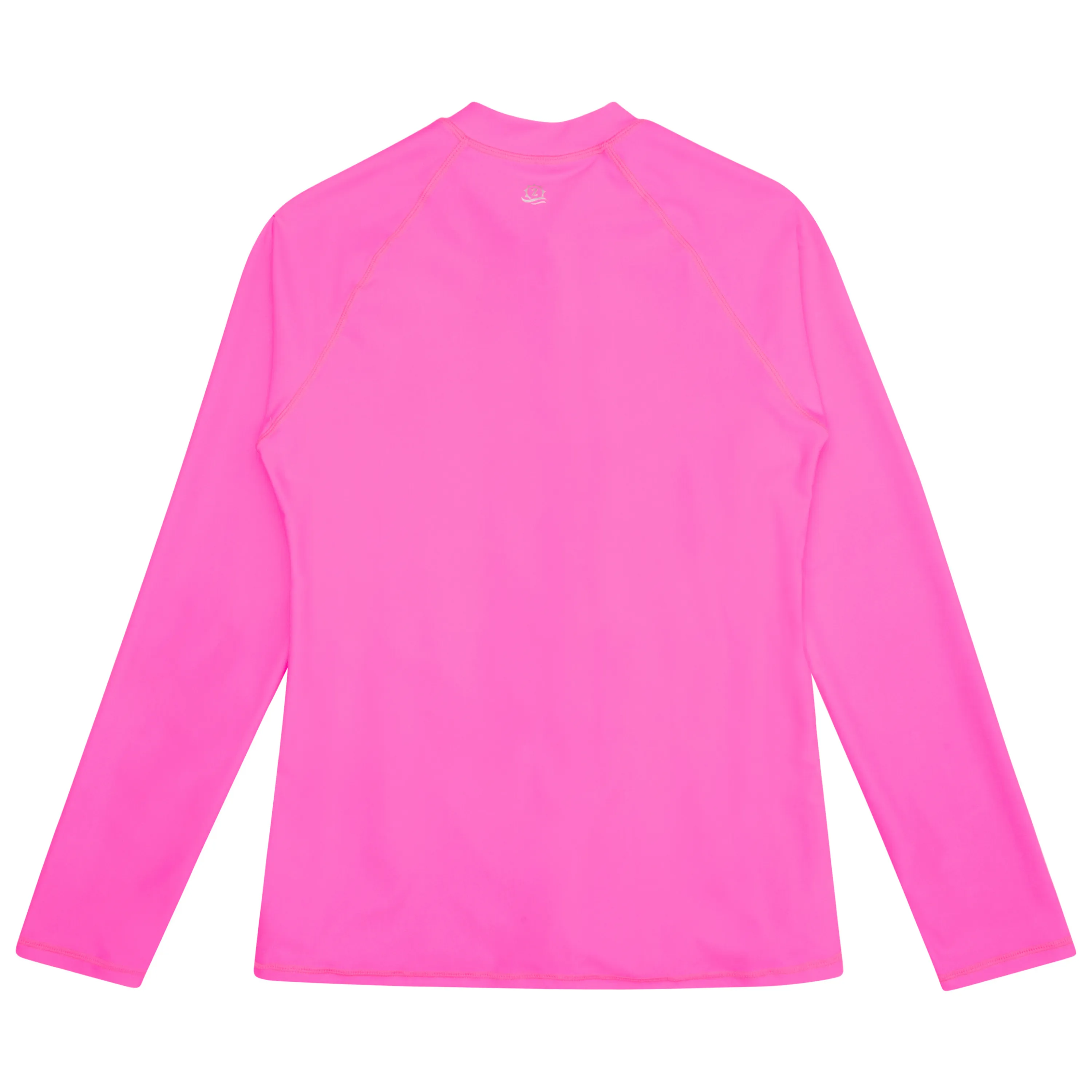 Women's Long Sleeve Rash Guard with Pockets | "Neon Pink"