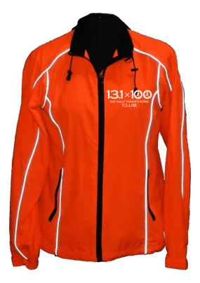 Women's Reflective 360 Windbreaker - 100 Half Marathons Club