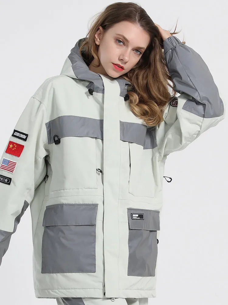 Women's Venture Neon Glimmer Snow Jacket