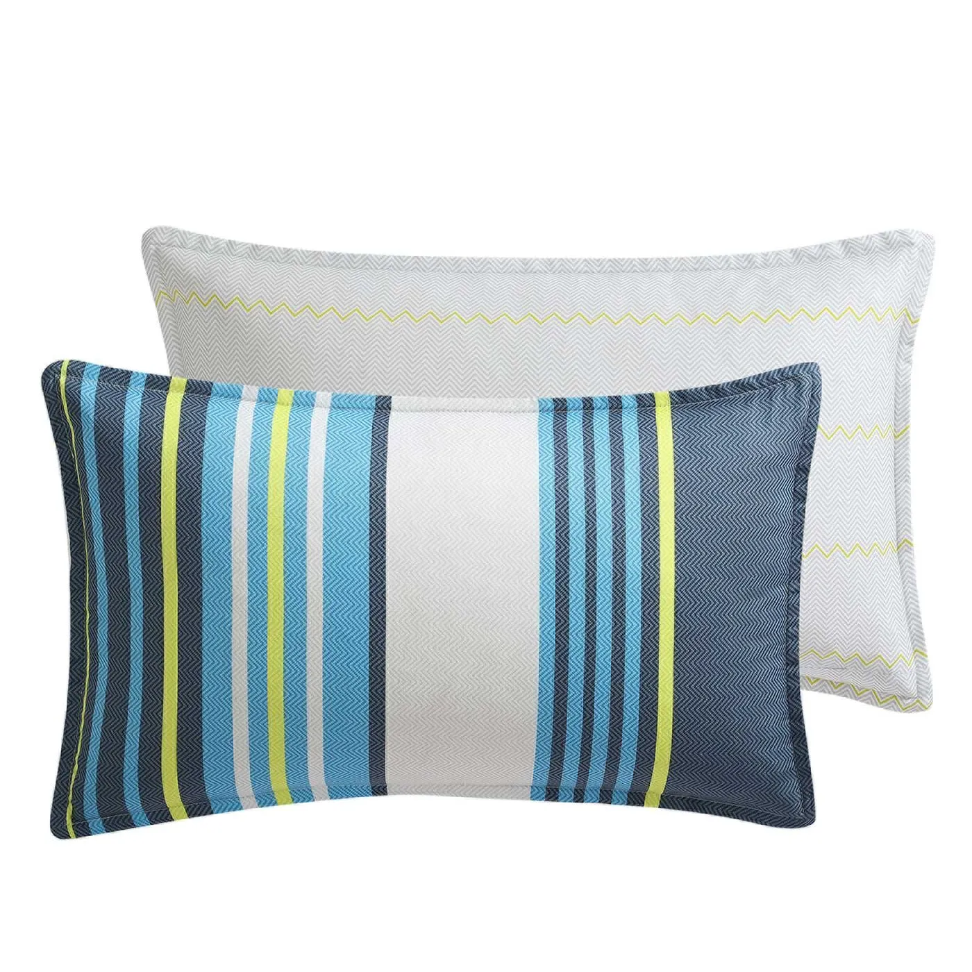 Zayn Blue Breakfast Cushion by Logan & Mason