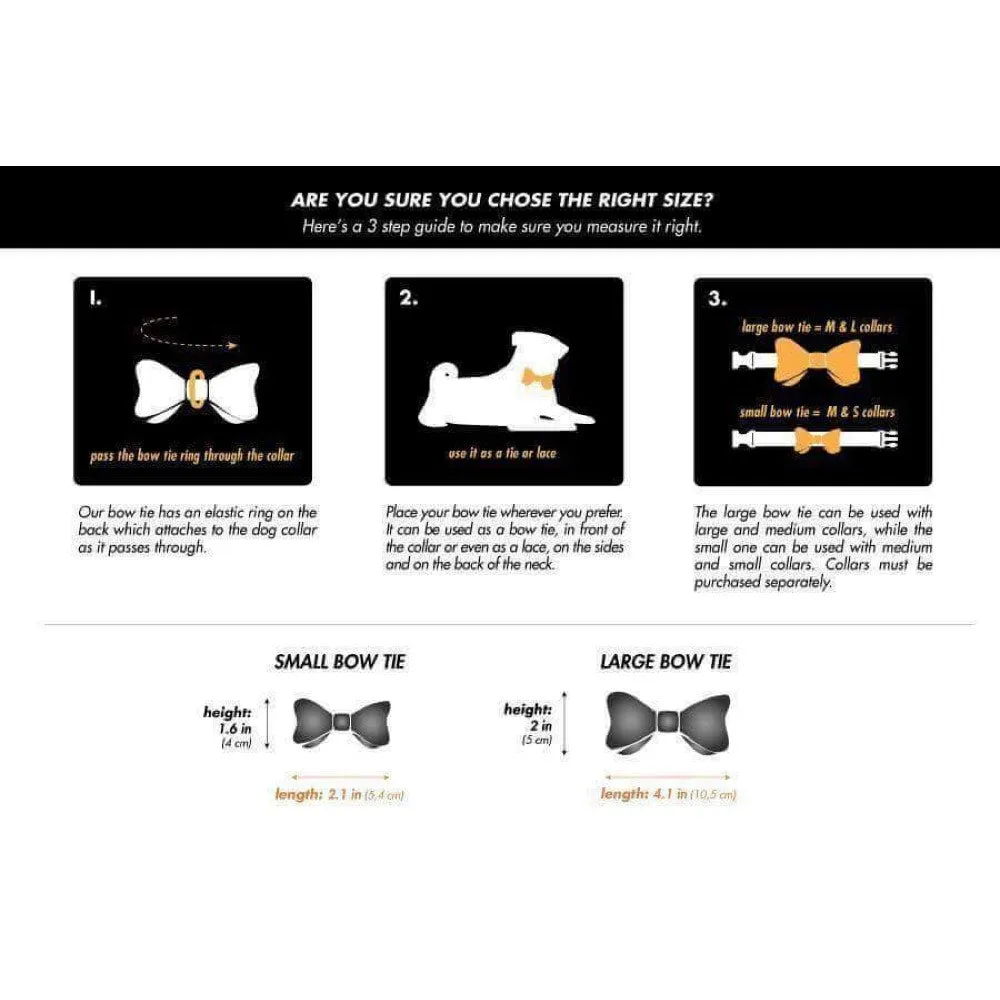 Zee.Dog Memphis Bow Tie